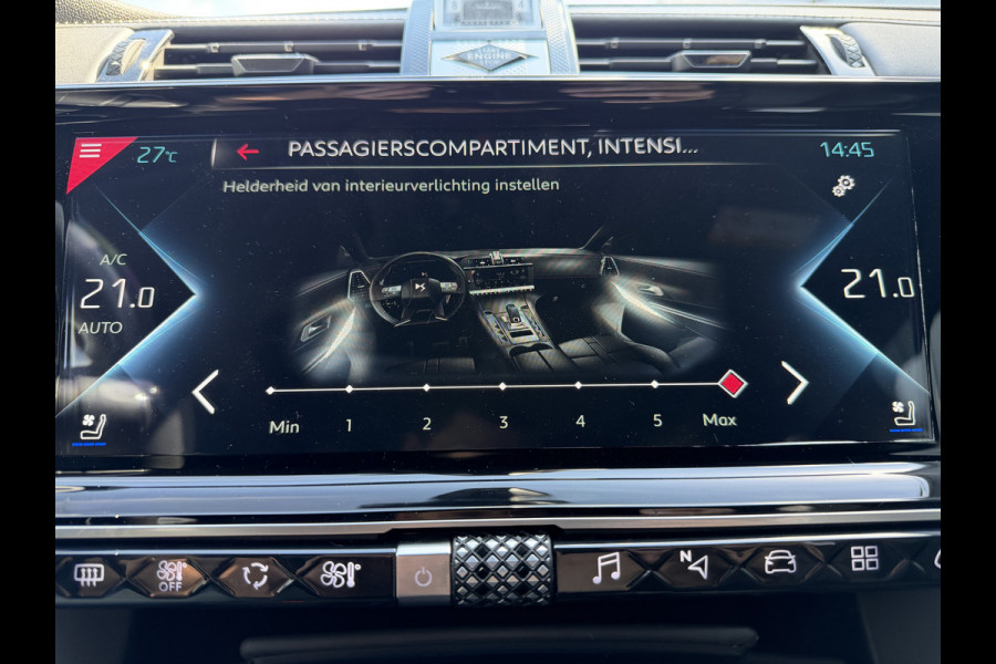 DS Ds 7 Crossback 300pk E-Tense 4x4 Louvre (Elektrisch Schuifdak - Leder incl verwarming/koeling/massage/geheugen - NightVision - Focal Electra -