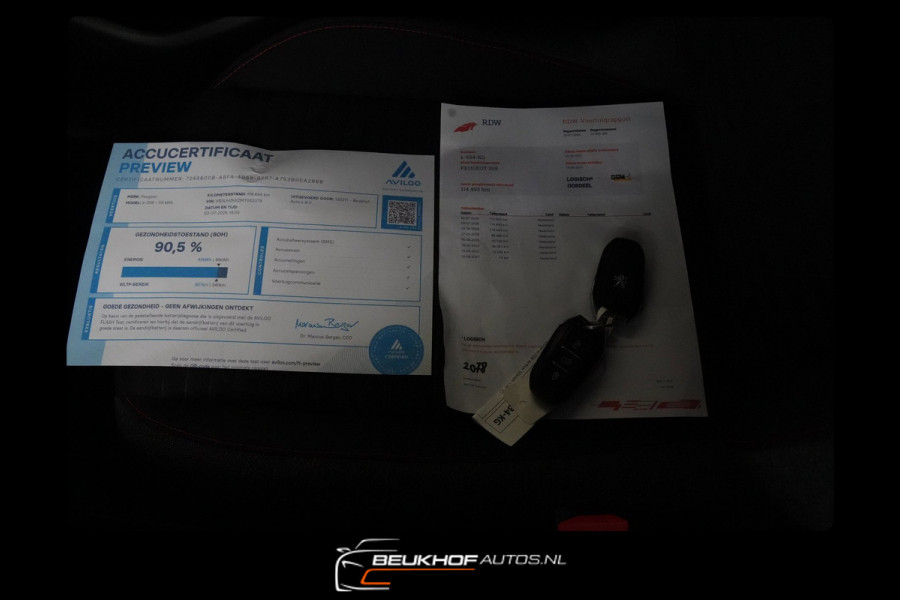 Peugeot e-208 EV Active 50 kWh Carplay Navi Cruise Soh 90.5%