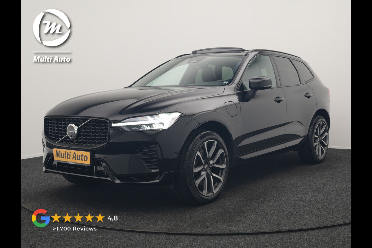 Volvo XC60 T8 AWD R-Design LONG RANGE PHEV 455pk Dealer O.H. | Trekhaak Af Fabriek | Panodak | Adaptive Cruise | 360 Camera | Harman / Kardon | Keyless | Stuur Verwarmd | Google Assistent | Apple Carplay | DAB |