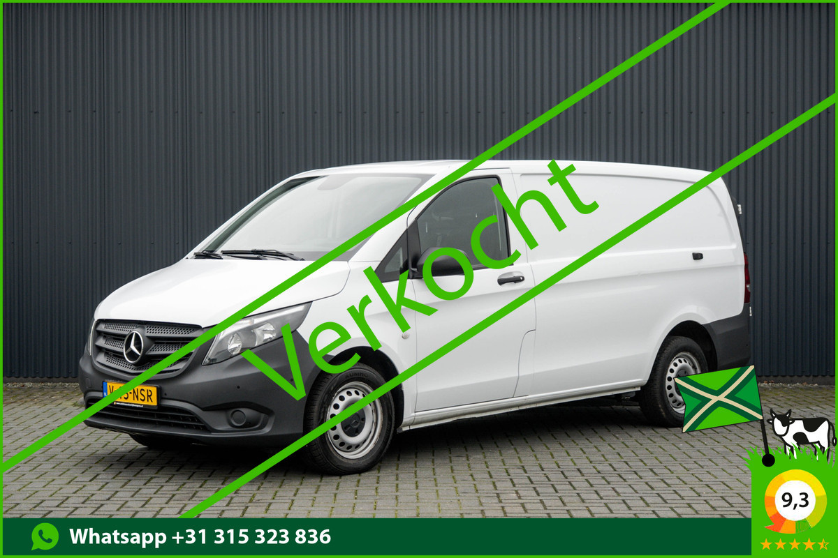 Mercedes-Benz Vito **116 CDI L2H1 | 160PK | Camera | Carplay | PDC | Cruise | Stoelverwarming | Airco**