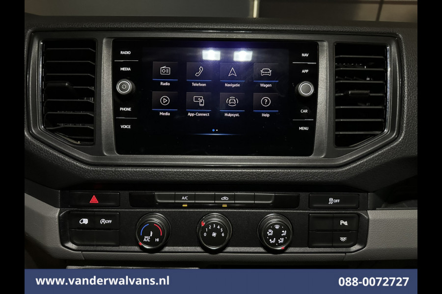 Volkswagen Crafter 2.0 TDI 141pk L3H3 L2H2 Euro6 Airco | Navigatie | Apple Carplay | Chauffeursstoel Android Auto, Standkachel, Parkeersensoren, 3000kg trekvermogen