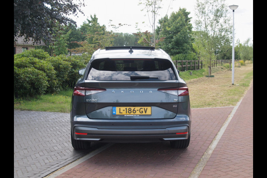 Škoda ENYAQ iV 80 | Panoramadak | Camera | Head-Up Display | Stoel Memory | ACC |