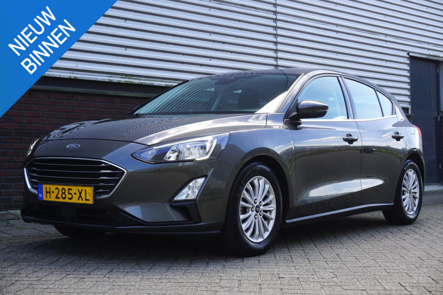 Ford Focus 1.0 EcoB.125PK Titanium Bus/Inparkeer hulpsysteem/ 100%Dealeronderhouden.
