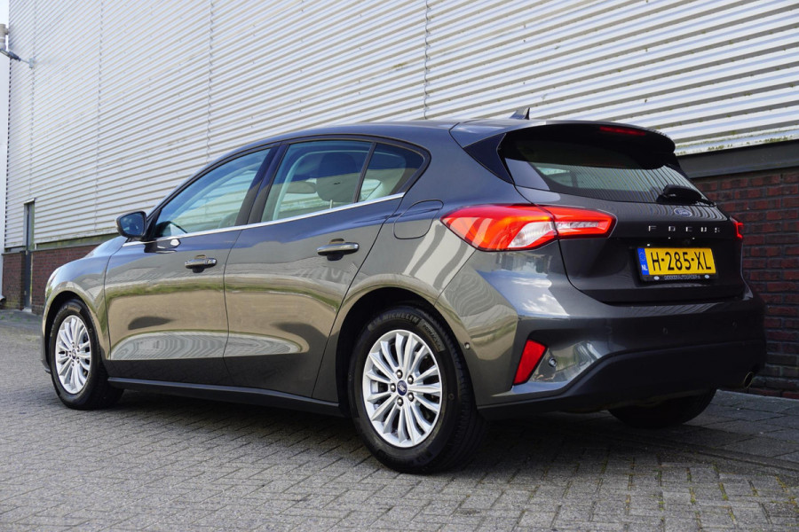 Ford Focus 1.0 EcoB.125PK Titanium Bus/Inparkeer hulpsysteem/ 100%Dealeronderhouden.