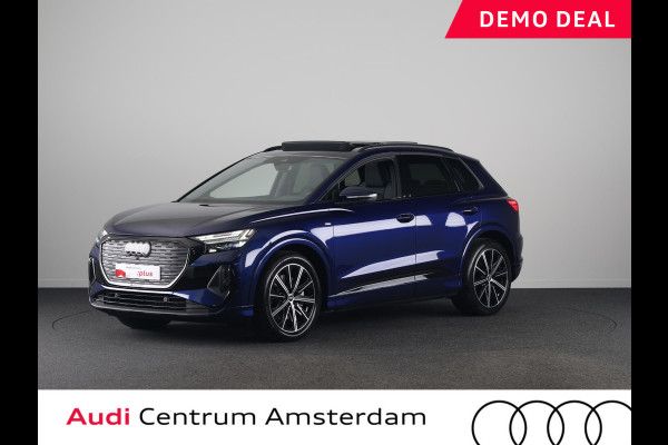 Audi Q4 e-tron 45 S edition Competition 82 kWh 286 pk | Panoramadak | Achteruitrijcamera | Apple Carplay |