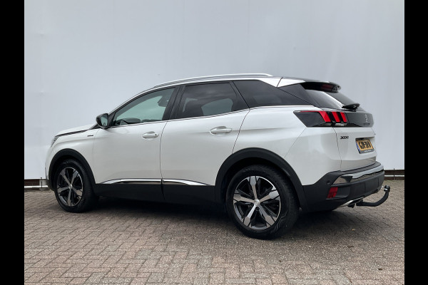 Peugeot 3008 1.6 181PK GT Line Automaat Trekhaak Pano Leer Adap.Cruise 360° Carplay Voll.Onderhouden BOMVOL!