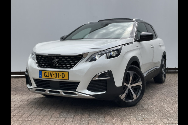 Peugeot 3008 1.6 181PK GT Line Automaat Trekhaak Pano Leer Adap.Cruise 360° Carplay Voll.Onderhouden BOMVOL!