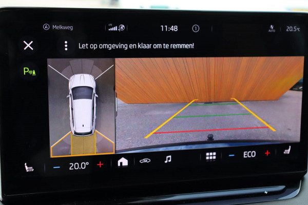 Škoda ENYAQ iV 60 Sportline schuifdak el.trekhaak camera's leer+mem+vw org.NL 93,53% travel assist