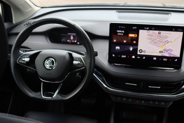 Škoda ENYAQ iV 60 Sportline schuifdak el.trekhaak camera's leer+mem+vw org.NL 93,53% travel assist