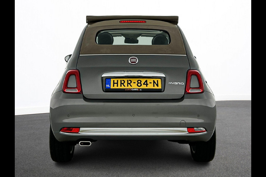 Fiat 500C 1.0 Hybrid Dolcevita Cabriolet Climate Control Sportstoelen Parkeersensoren achter Cruise Control DAB Lichtmetalen Velgen