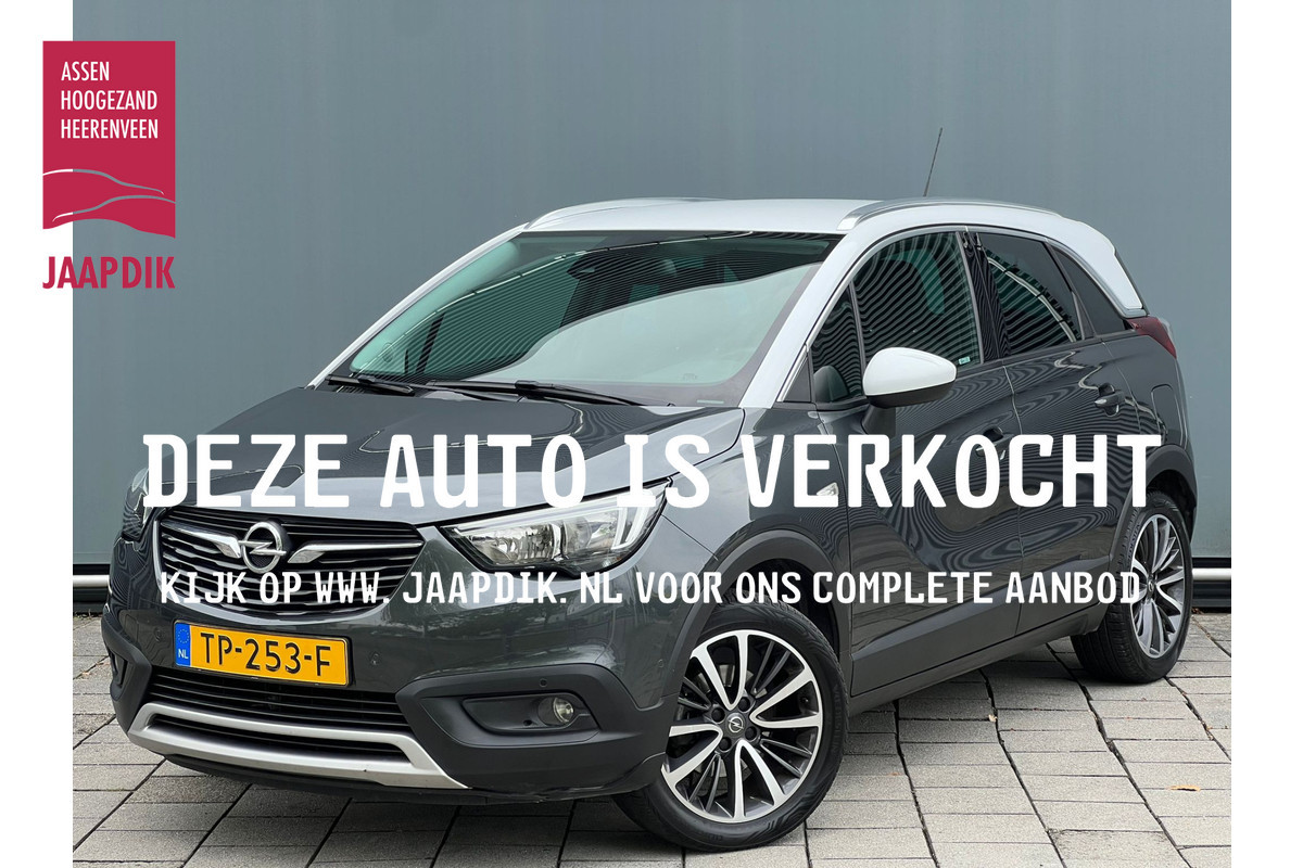 Opel Crossland X BWJ 2018 | 1.2T 111PK Innovation AUTOMAAT | TREKHAAK | CLIMA | CAMERA A | NAVI | CARPLAY | PDC | SPORTSTOELEN |