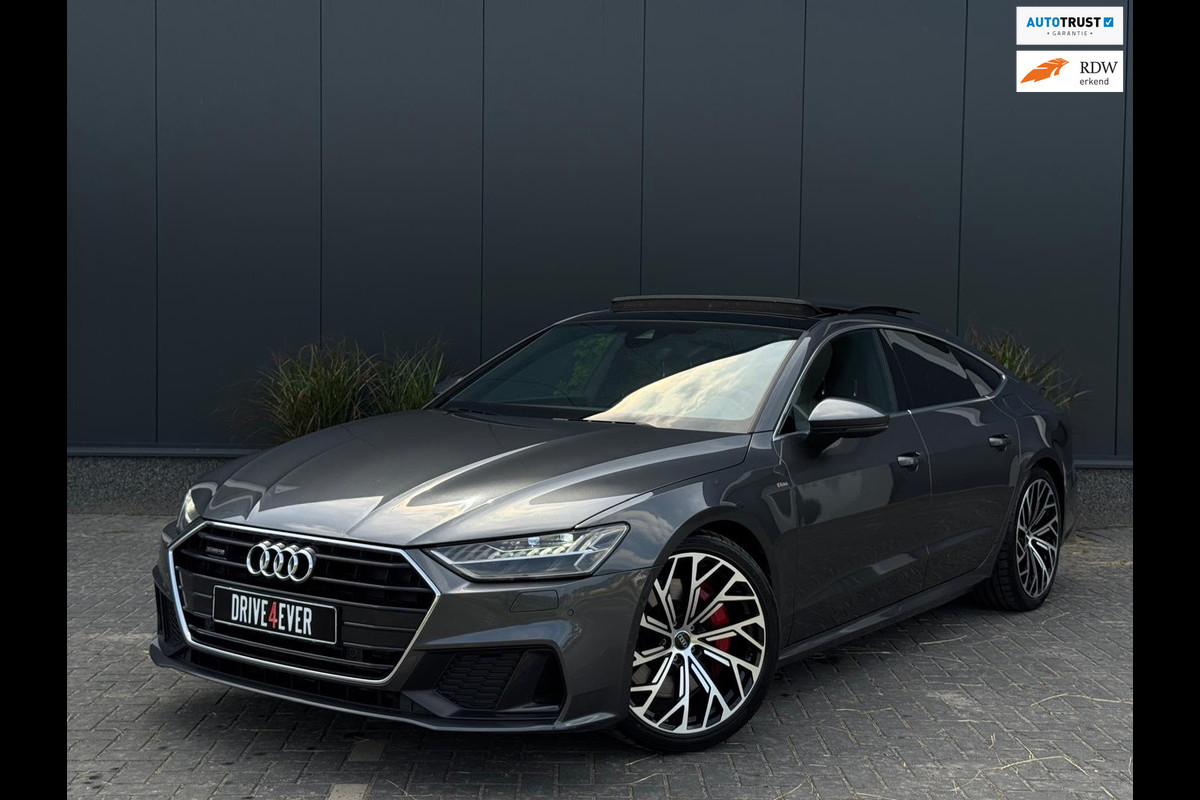 Audi A7 Sportback 50 TFSI e quattro 3x S line FULL OPTIES PANO | NAVI | CAMERA | LEDER | LED