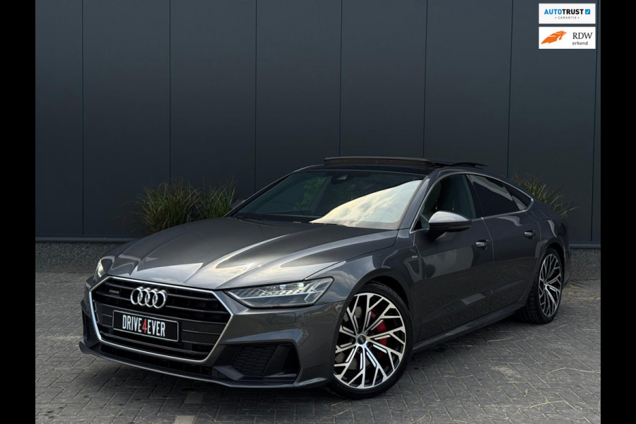 Audi A7 Sportback 50 TFSI e quattro 3x S line FULL OPTIES PANO | NAVI | CAMERA | LEDER | LED