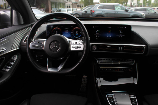 Mercedes-Benz EQC 400 4MATIC Business Solution AMG 80 kWh / Trekhaak / Schuifdak / 360Camera / Head-up / Burmester / Leder / 20'' / Matrix LED / CarPlay / Dodehoek / DAB / ACC