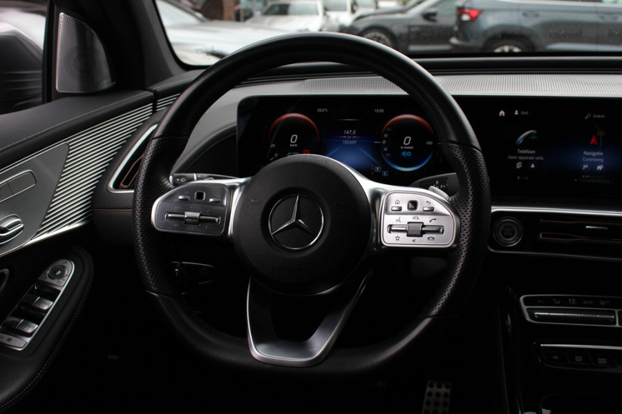 Mercedes-Benz EQC 400 4MATIC Business Solution AMG 80 kWh / Trekhaak / Schuifdak / 360Camera / Head-up / Burmester / Leder / 20'' / Matrix LED / CarPlay / Dodehoek / DAB / ACC