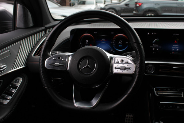 Mercedes-Benz EQC 400 4MATIC Business Solution AMG 80 kWh / Trekhaak / Schuifdak / 360Camera / Head-up / Burmester / Leder / 20'' / Matrix LED / CarPlay / Dodehoek / DAB / ACC