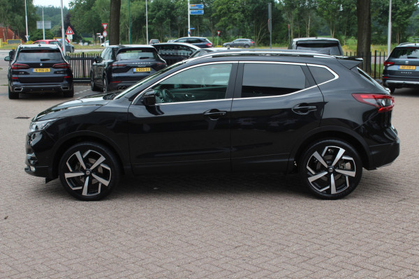 Nissan QASHQAI 1.2 Tekna / Trekhaak / Panoramadak / 360Camera / 19'' / Navigatie / Keyless / Stoelverwarming / DAB / Cruise Control