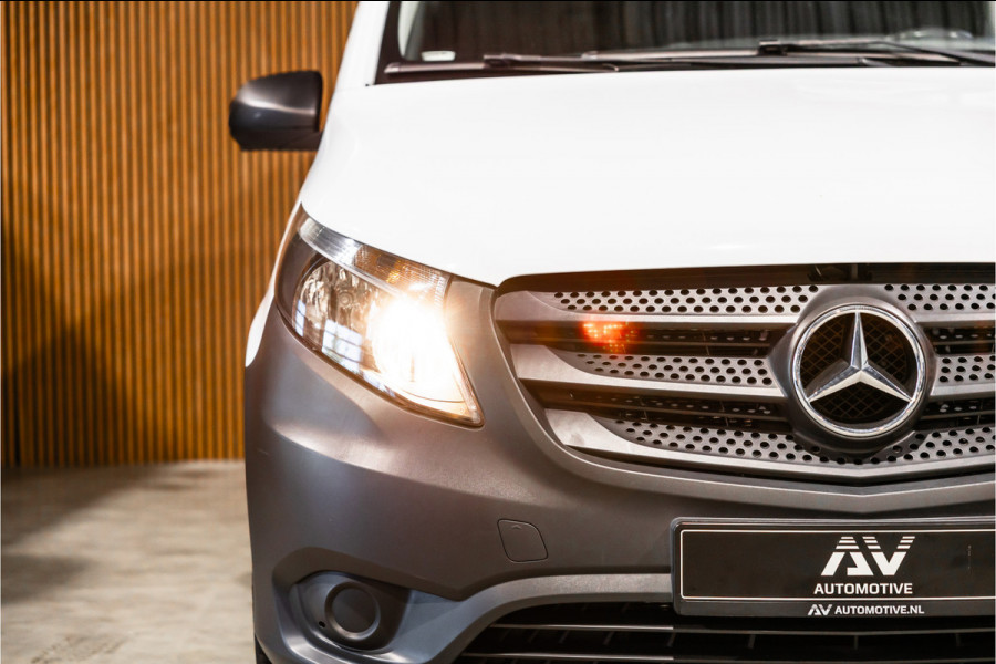 Mercedes-Benz Vito eVito Lang | Camera | Navigatie | Stoelverwarming | Airco | 3 zitter | Betimmering | Nieuwe APK | Zero emission | E-vito