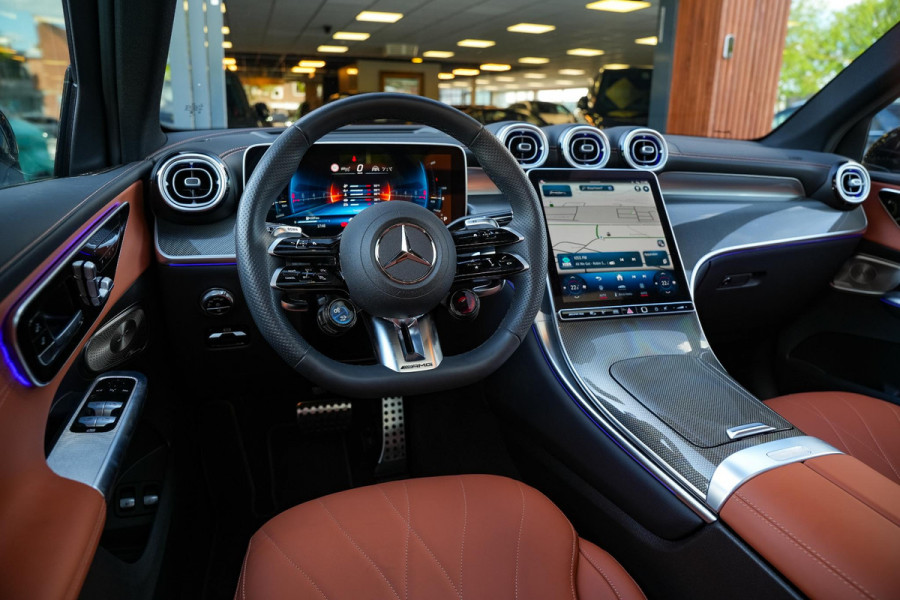 Mercedes-Benz GLC GLC 63 S AMG Burmester Memory AMG Track Pace Performance Panoramadak 360 Camera HUD