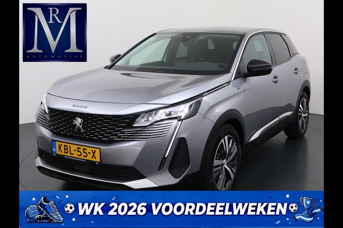 Peugeot 3008 1.6 HYbrid 225 Allure Pack Business VAN: 24.900,- VOOR: 21.877,- UW WKVOORDEEL: 3.023,- |PHEV PLUG-IN HYBRIDE | RIJKLAAR! | ONDERHOUD GEHAD BIJ BINNENKOMST | DODEHOEKSENSOR | ACHTERUITRIJCAMERA | STANDKACHEL | INCL. 12 MND BOVAG GARANTIE