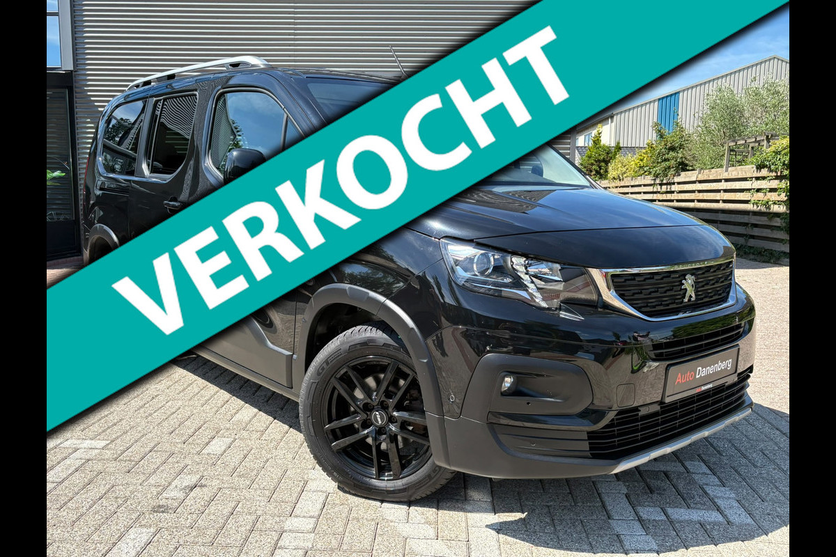 Peugeot Rifter Long 1.2 Puretech Long L2 Allure 7 PERSOONS! TREKHAAK,STOELVERWARMING,BLACK-LINE!GARANTIE