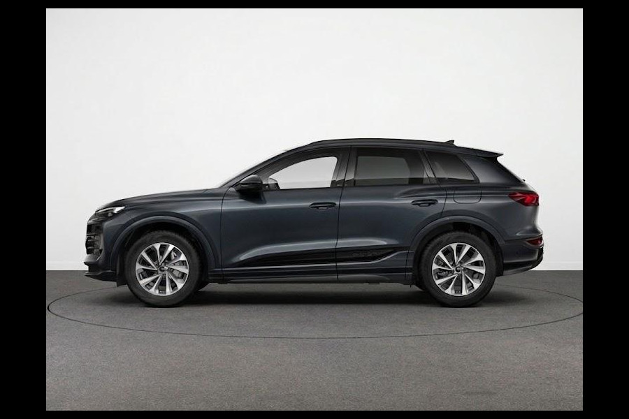 Audi Q6 e-tron Advanced edition 83Kwh 252 pk | Tech pro | Glazen panoramadak | Warmtewerend glas donker tint | Sportstoel zwart leder-kunstl |