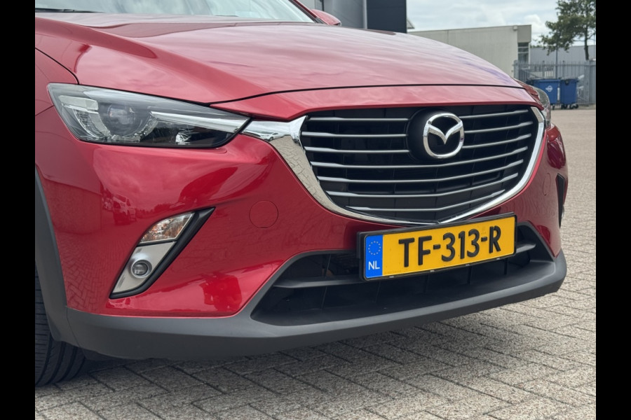 Mazda CX-3 2.0 120pk automaat, SkyLGT, trekhaak, cruise, head-up, climate