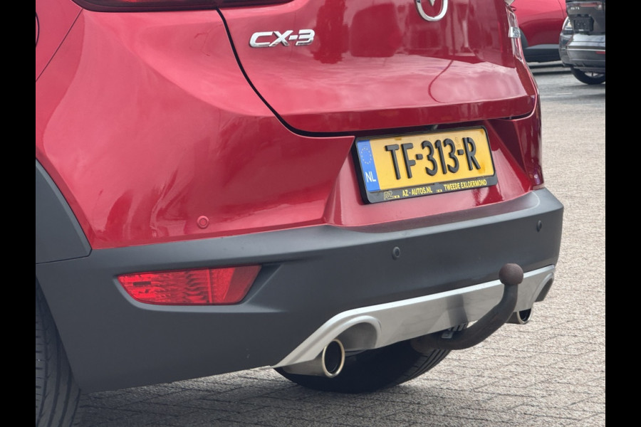 Mazda CX-3 2.0 120pk automaat, SkyLGT, trekhaak, cruise, head-up, climate