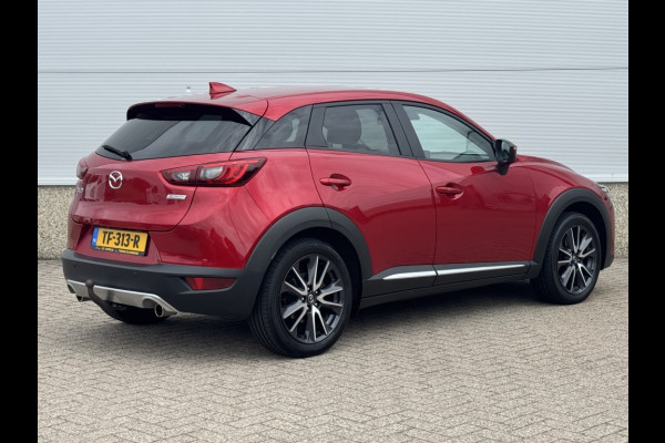 Mazda CX-3 2.0 120pk automaat, SkyLGT, trekhaak, cruise, head-up, climate
