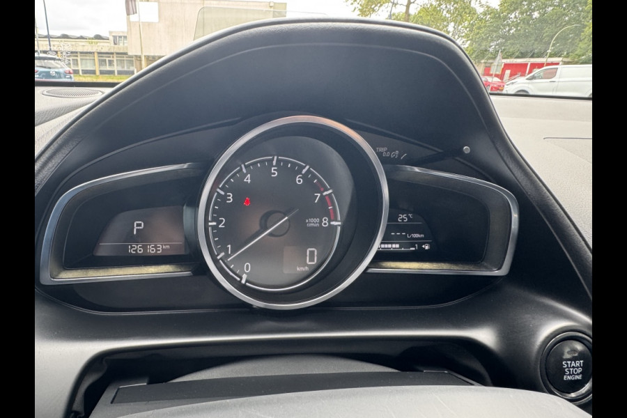 Mazda CX-3 2.0 120pk automaat, SkyLGT, trekhaak, cruise, head-up, climate