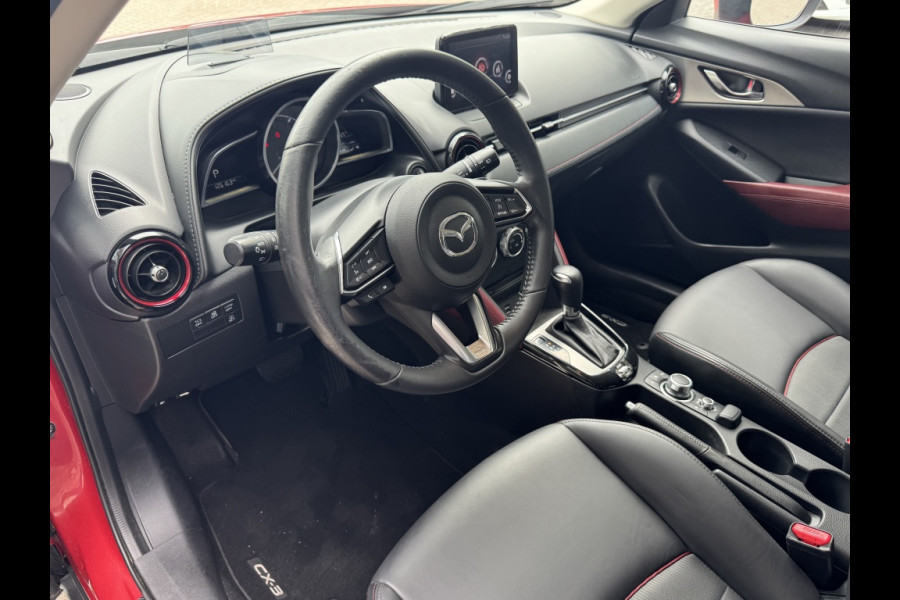 Mazda CX-3 2.0 120pk automaat, SkyLGT, trekhaak, cruise, head-up, climate