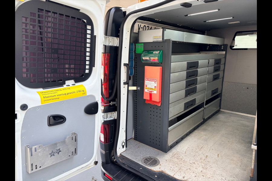 Renault Trafic Servicewagen 1.6 dCi euro6 T27 L1H1 Comfort Bott inrichting Victron v230 Standkachel Trekhaak RIJKLAARPRIJS!