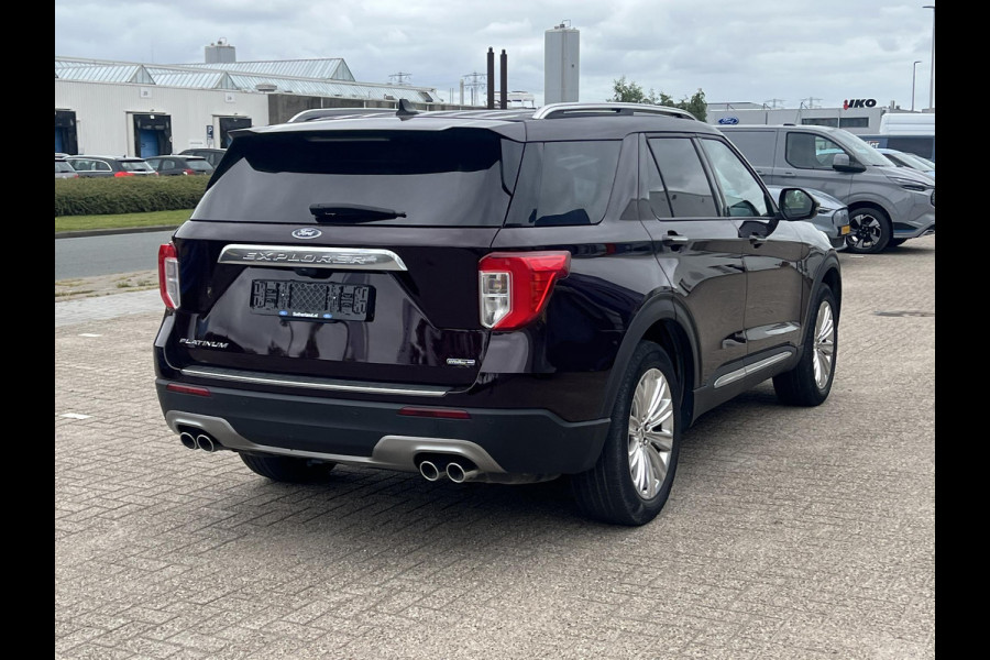 Ford Explorer 3.0 V6 EcoBoost PHEV Platinum | Afneembare trekhaak | Panoramadak | Bang&Olufsen | 360 graden camera | Stoelverwarming/koeling