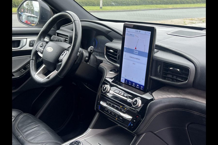 Ford Explorer 3.0 V6 EcoBoost PHEV Platinum | Afneembare trekhaak | Panoramadak | Bang&Olufsen | 360 graden camera | Stoelverwarming/koeling