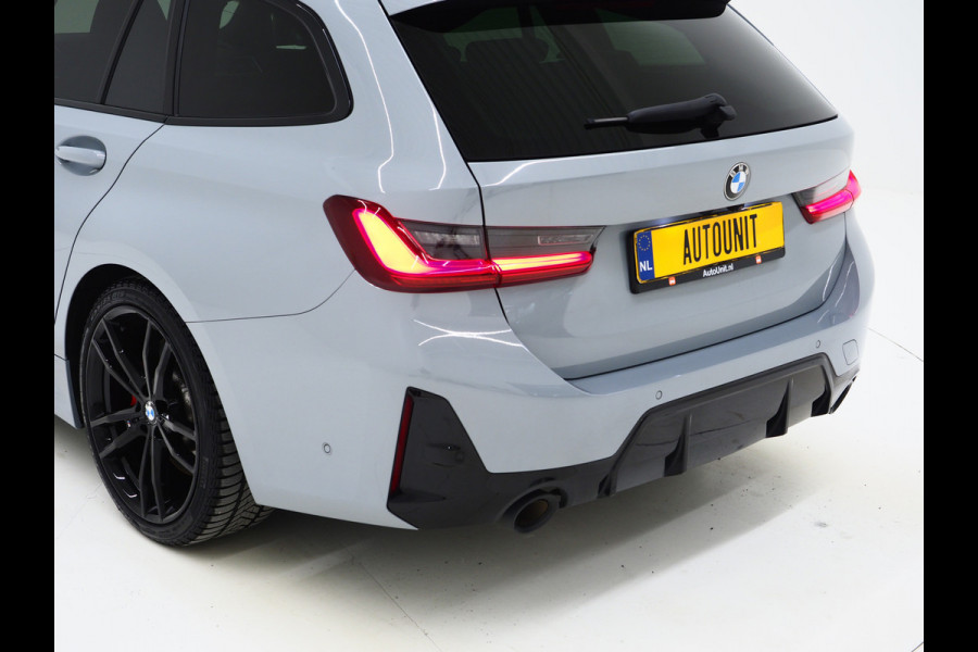 BMW 3 Serie Touring 320i M Sport Pro Brooklyn Grey | M Pro Stoelen | Panoramadak | Harman/Kardon | Carbon | Camera | Memory | Sfeerlicht