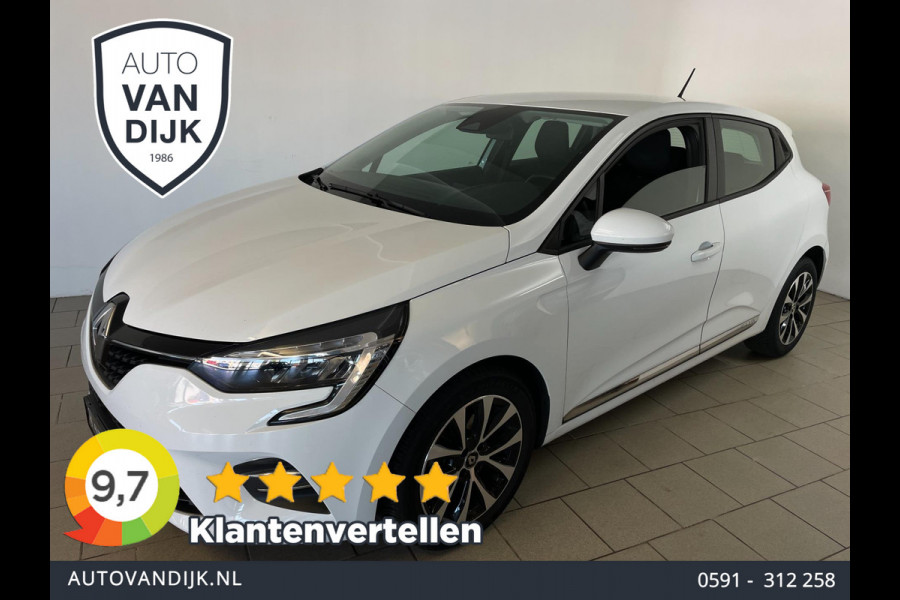 Renault Clio 1.0 TCe Zen AIRCO NAVI CRUISE BLUETOOTH VELGEN PDC 5DRS ELEK RAMEN CENT VERG NIEUWSTAAT