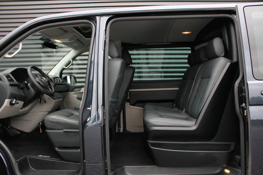 Volkswagen Transporter 2.0 TDI L2H1 DC 204PK JB-EDITION DSG / PDC / DUBBEL CABINE / LEDEREN BEKLEDING / FULL / APPLE CARPLAY /NAVI