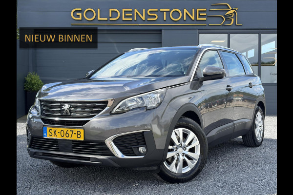 Peugeot 5008 1.2 PureTech Active 1e Eigenaar,D-riem 12-2023,Trekhaak,7 Persoons,6 Bak,Carplay,Clima,Cruise,131pk,Pdc,Dealer Onderhouden,N.A.P,Apk tot 05-2027