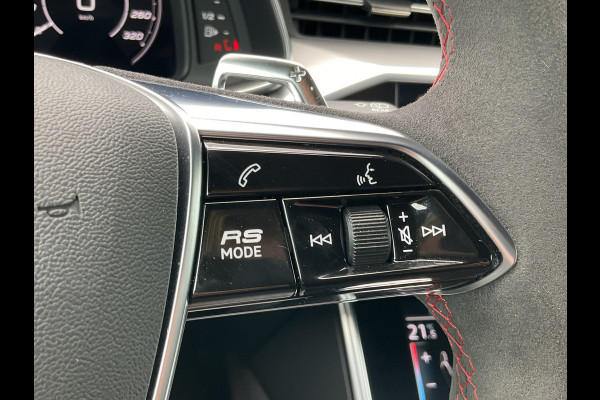 Audi RS6 4.0 TFSI 600PK Ceramic HUD Carbon Nardo 4WS Pano.dak Softclose B&O 360° Dealer-Serviced!