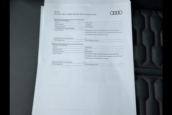 Audi RS6 4.0 TFSI 600PK Ceramic HUD Carbon Nardo 4WS Pano.dak Softclose B&O 360° Dealer-Serviced!