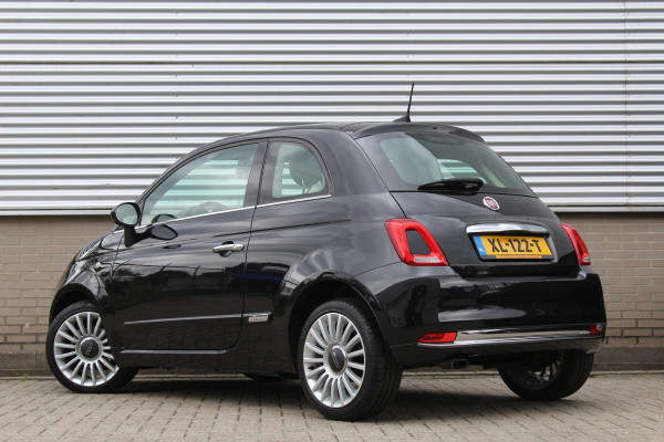 Fiat 500 0.9 TwinAir Turbo Lounge | Lage KM! | Panoramadak | Parkeersensoren | Navigatie