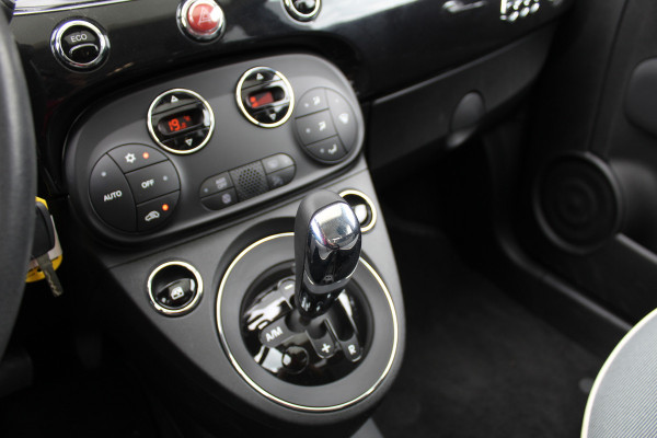Fiat 500 0.9 TwinAir Turbo Lounge | Lage KM! | Panoramadak | Parkeersensoren | Navigatie
