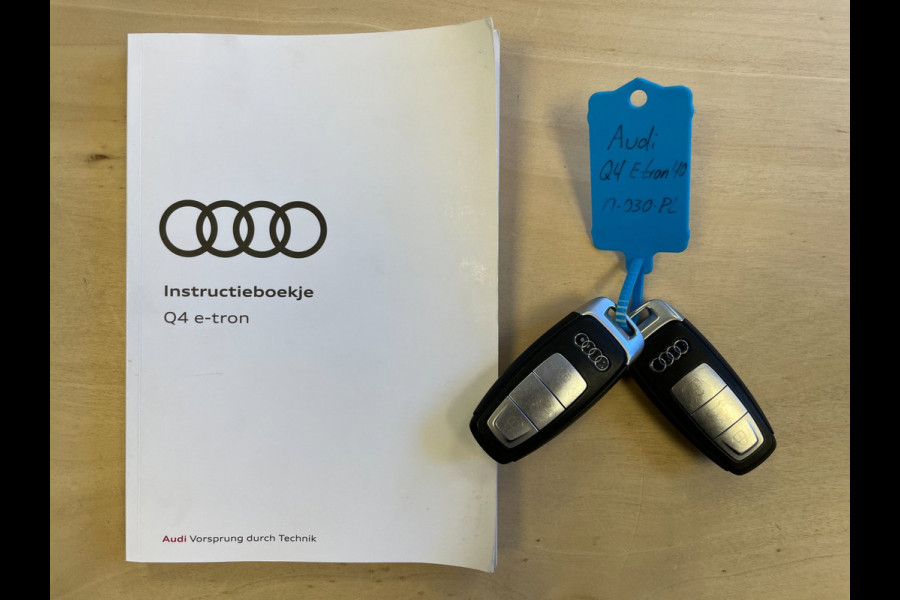 Audi Q4 e-tron 40 Advanced edition 77 kWh|89% SOH|ELEK.TREKHAAK|ACC|CARPLAY|CAMERA|STOELVERWARM.|NAP|NL-AUTO|INCL.BTW|1e EIGENAAR|