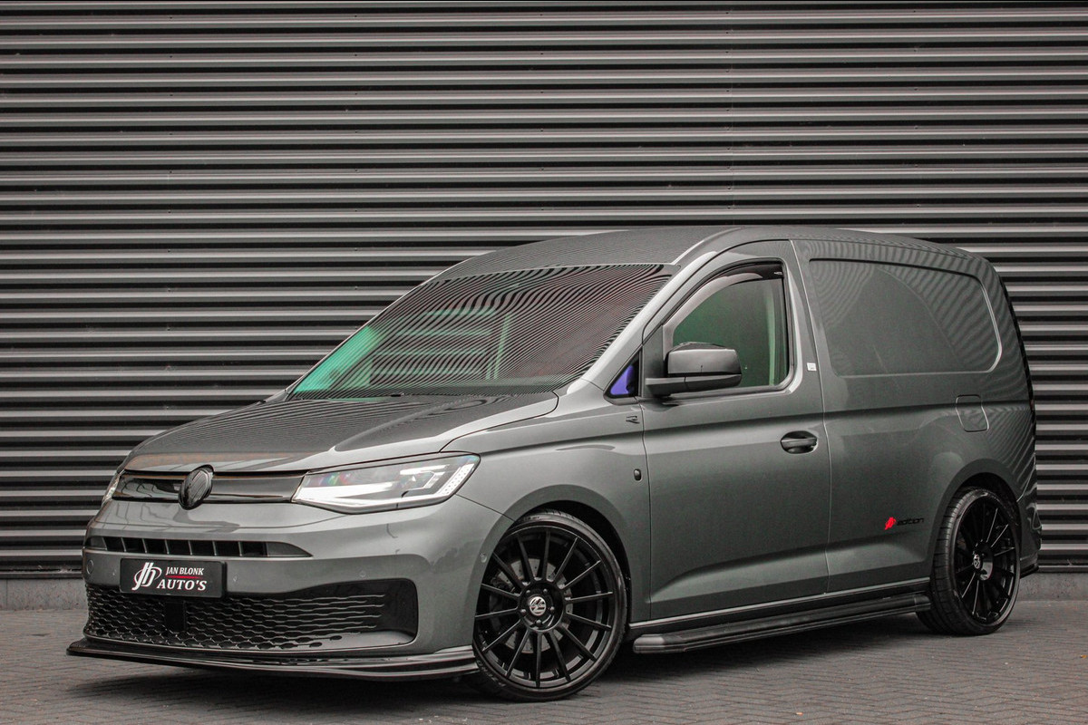 Volkswagen Caddy Cargo 2.0 TDI 199PK JB-EDITION / MAXTRON / SIDE- BARS / VERLAGING / ELEK- PAKKET / PDC / CAMERA / BLACK OPS /FULL