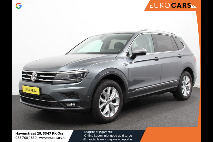 Volkswagen Tiguan Allspace 1.5 TSI Highline All-space 7p. Panorama dak Adaptive cruise control Climate control LED Parkeersensoren Achteruitrijd camera Trekhaak Navigatie Voorstoelen verwarmd Apple Carplay/ Android Auto