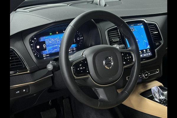 Volvo XC90 2.0 T8 Recharge AWD Ultra Dark Luchtvering | Bowers & Wilkins | Massage | Stoel-/Stuurverwarming | 360 camera | Head-up | 22" wielen | Google