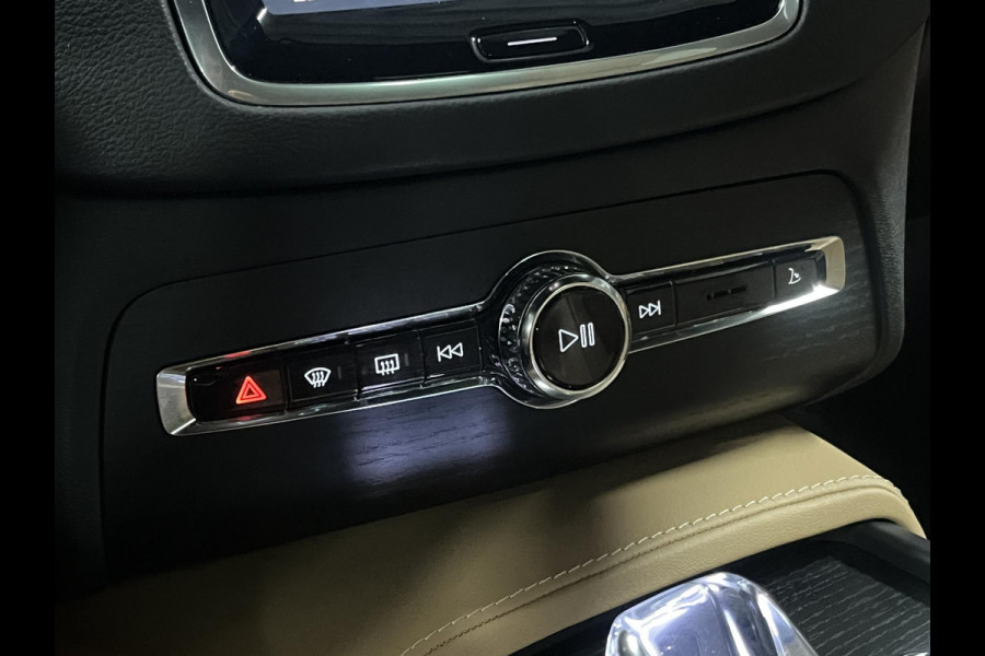 Volvo XC90 2.0 T8 Recharge AWD Ultra Dark Luchtvering | Bowers & Wilkins | Massage | Stoel-/Stuurverwarming | 360 camera | Head-up | 22" wielen | Google