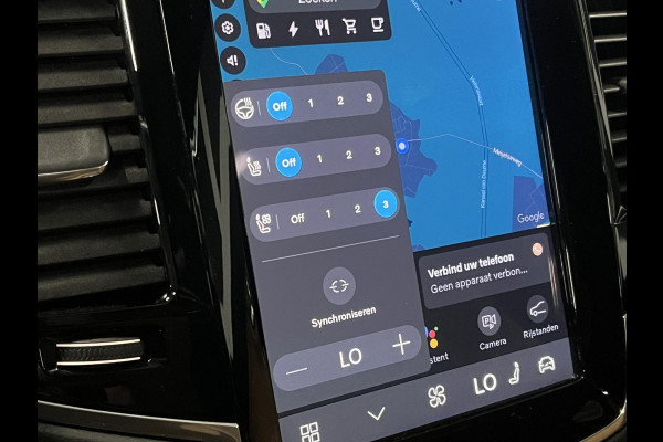 Volvo XC90 2.0 T8 Recharge AWD Ultra Dark Luchtvering | Bowers & Wilkins | Massage | Stoel-/Stuurverwarming | 360 camera | Head-up | 22" wielen | Google