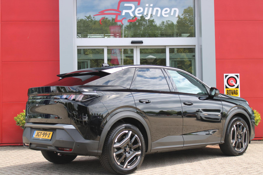 Peugeot E-3008 ALLURE AVANTAGE 210PK 73 kWh | AGR STOEL | 360° VISION & DRIVE ASSIST PACK: ANTI DIEFSTAL ALARM MET SUPERVERGRENDELING/VERWARMBAAR STUURWIEL/VISEOPARK 360° HD CAMERA MET PARKEERHULP VOOR BUITENSPIEGELS MET KANTELFUNCTIE/ADAPTIVE CRUISE CONTROL/LANE CHANGE ASSIST/DODEHOEK DETECTIE | PANORAMIC NAVIGATION PACK | WARMTEPOMP | LED KOPLAMPEN | KEYLESS ENTRY/START | GESCHEIDEN AIRCONDITIONING | 19" LICHTMETALEN VELGEN | 3 FASE | DRAADLOZE APPLE CARPLAY/ANDROID AUTO |  STOEL VERWARMING |
