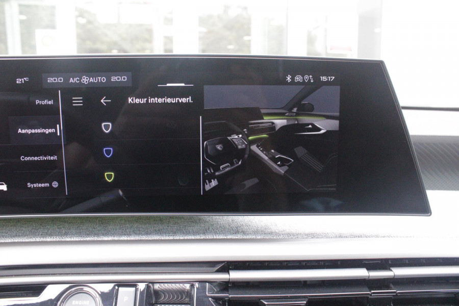 Peugeot E-3008 ALLURE AVANTAGE 210PK 73 kWh | AGR STOEL | 360° VISION & DRIVE ASSIST PACK: ANTI DIEFSTAL ALARM MET SUPERVERGRENDELING/VERWARMBAAR STUURWIEL/VISEOPARK 360° HD CAMERA MET PARKEERHULP VOOR BUITENSPIEGELS MET KANTELFUNCTIE/ADAPTIVE CRUISE CONTROL/LANE CHANGE ASSIST/DODEHOEK DETECTIE | PANORAMIC NAVIGATION PACK | WARMTEPOMP | LED KOPLAMPEN | KEYLESS ENTRY/START | GESCHEIDEN AIRCONDITIONING | 19" LICHTMETALEN VELGEN | 3 FASE | DRAADLOZE APPLE CARPLAY/ANDROID AUTO |  STOEL VERWARMING |
